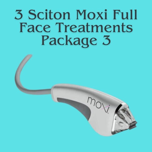 3 Moxi Full Face Treatments - Package 3