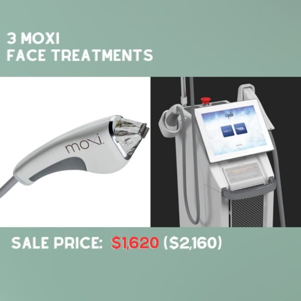 PACKAGE 3, Option 2: 3 MOXI Face