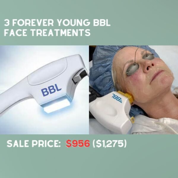 PACKAGE 3, Option 1: 3 Forever Young BBL Face